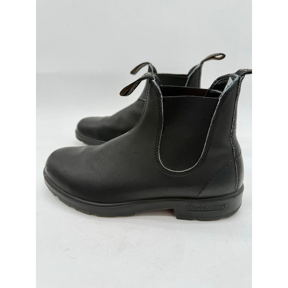 Blundstone Classic Black Leather Pull-On Chelsea Boots Women's Size 9.5 - Picture 6 of 10